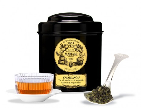 CASABLANCA® Grüner Tee mit süßer Minze und schwarzer Tee, Bergamotte