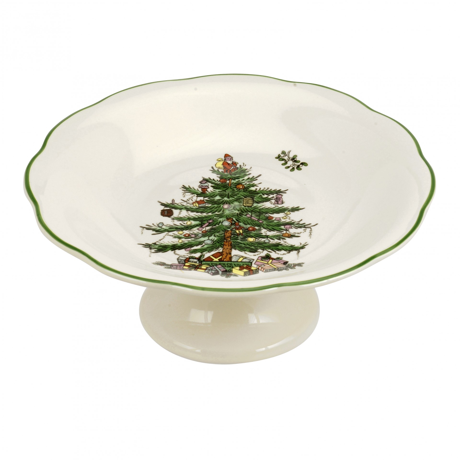 Sculped Footed Candy Dish Discover our Spode Christmas Tree porcelain in the online shop Victorian House SHOP NEU