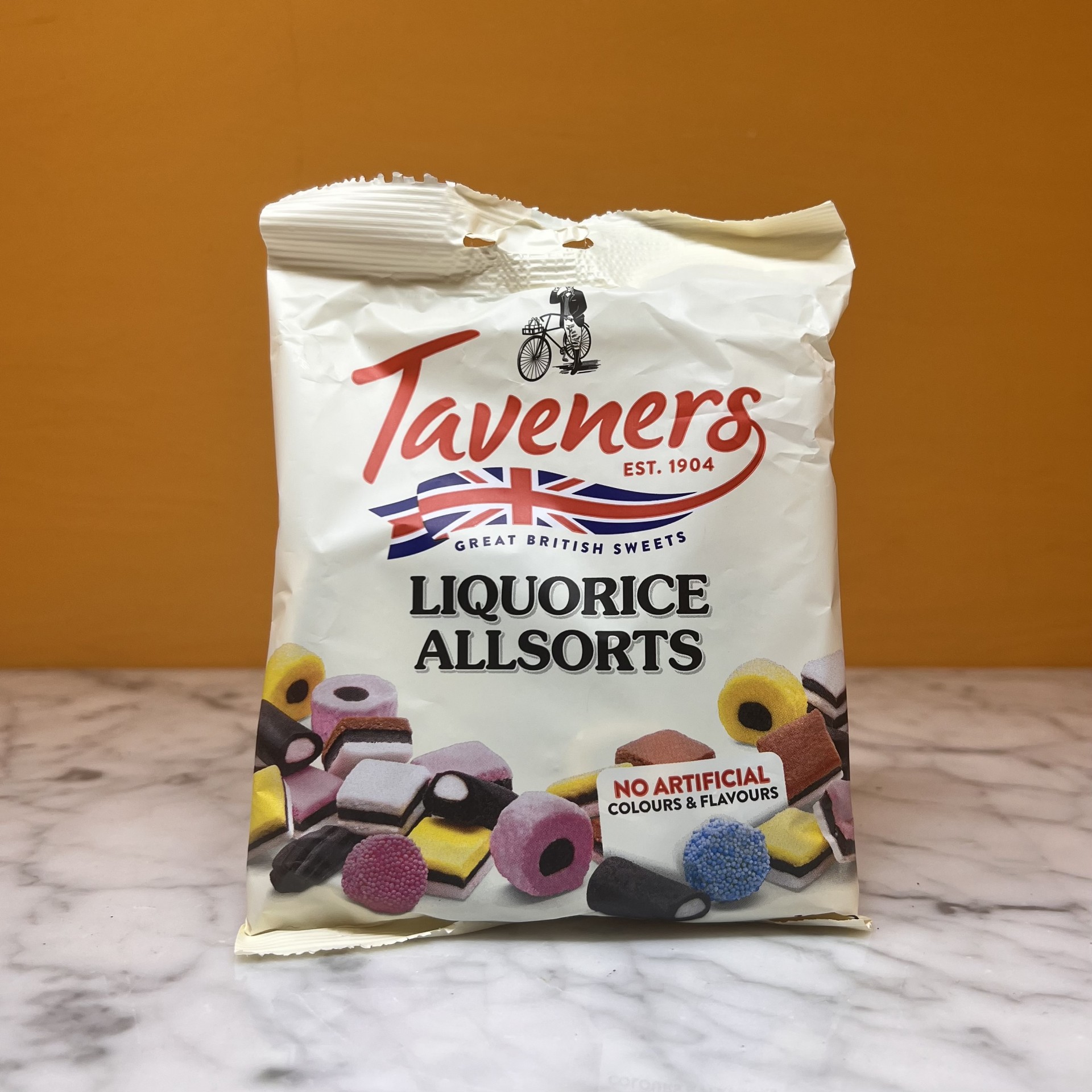 Taveners Liquorice Allsorts 165g Kekse und Süßes Victorian House