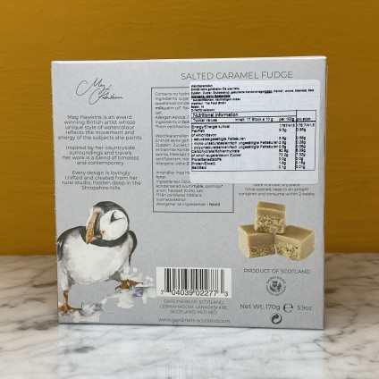 "Puffin" Salted Caramel Fudge