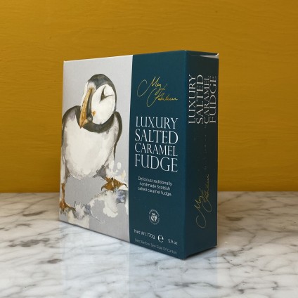 "Puffin" Salted Caramel Fudge