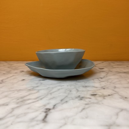 Schale "eisblau"