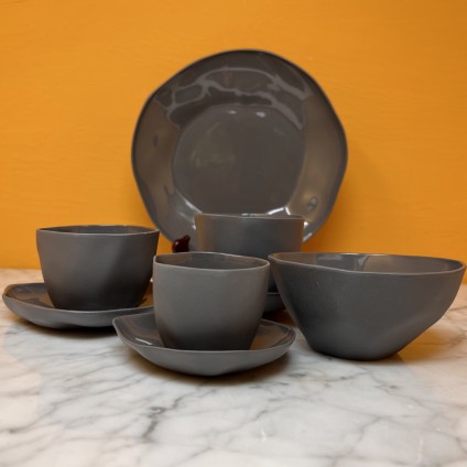 Cake plate "anthracite"