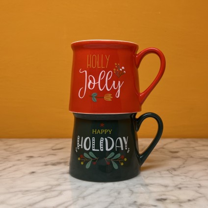 Becher "Holly Jolly"