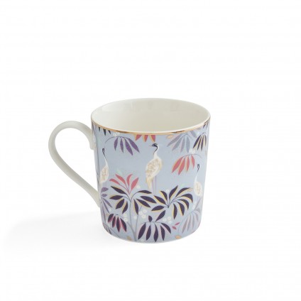Sara Miller London India Crane Garden Mug