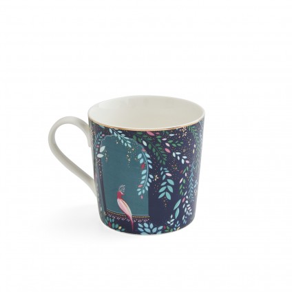 Sara Miller India Giraffe's Courtyard Mug