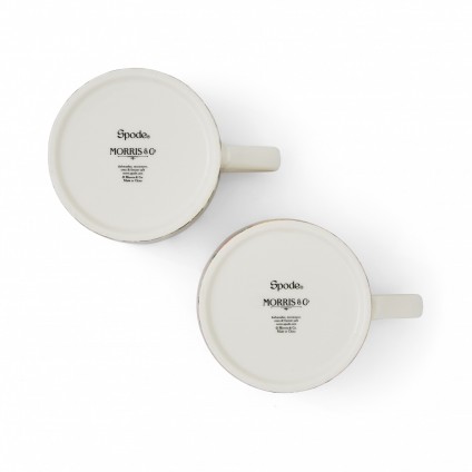 Morris & Co. Fruit & Honeysuckle Set of 2 Mugs