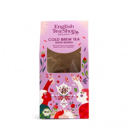 ETS - COLD BREW TEA "SUPER BERRIES", ORGANIC, 7 PYRAMID BAGS