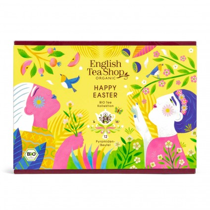 ETS - Tee Geschenk zu Ostern "Happy Easter", Tee Ostergeschenk, BIO