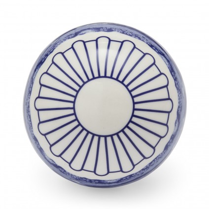 Blue Italian Scenic Bauble