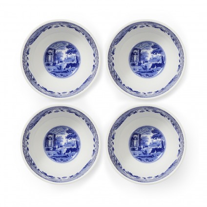 Blue Italian Dip Bowls Set of 4