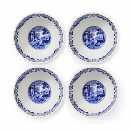 Blue Italian Dip Bowls 4er Set