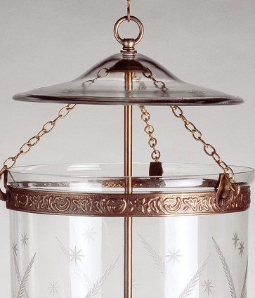Glass Globe Lantern Large