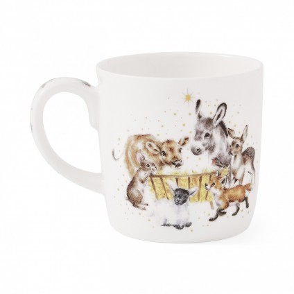 Wrendale Mug Away in a Manger 2024