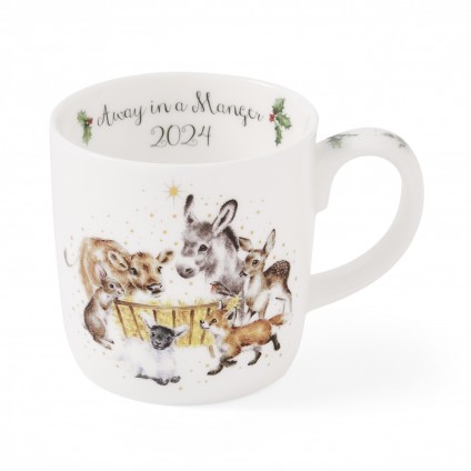 Wrendale Mug Away in a Manger 2024