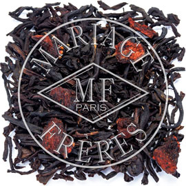 MF Coup de Soleil Tea Gourmet black tea, hints of wild strawberry and caramel