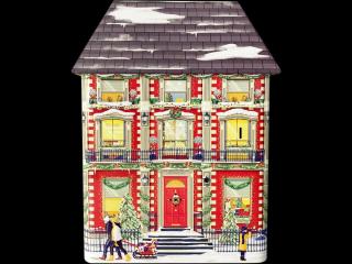 Townhouse Winter with music and light