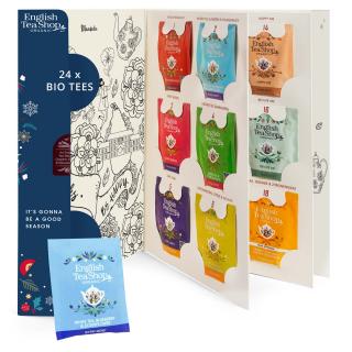 ETS - Tee Adventskalender "Feel Good", 24 Bio Tees & Geschichte zum Lesen