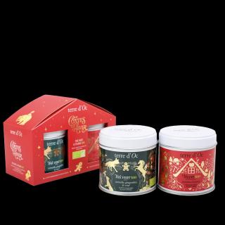 Christmas Duo Green Tea and Organic Fruit Tea