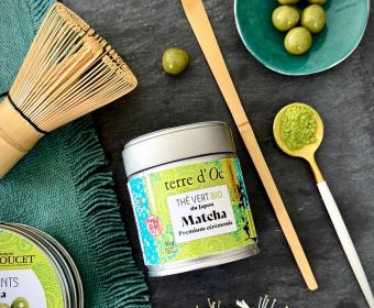 Organic Green Tea Powder from Japan Matcha Premium Ceremony