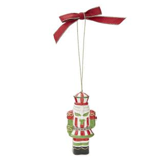Weihnachtsbaum-Zuckerstangen-Nussknacker-Ornament