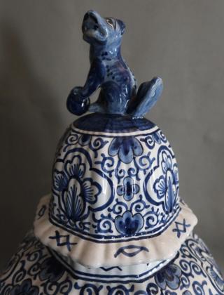 Pair Of Large Delft Vases