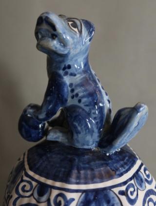 Pair Of Large Delft Vases