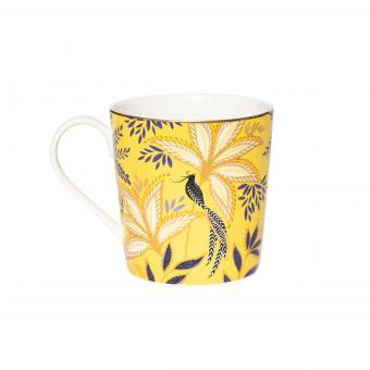 Jubilee Mug, Birds & Flower