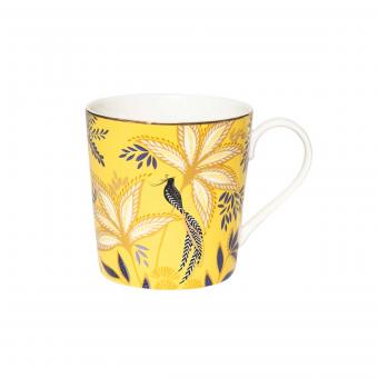 Jubilee Mug, Birds & Flower