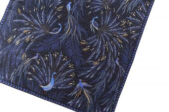 Anniversary set with 2 napkins, Peacock Parade