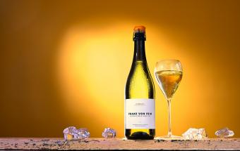 Franz von Fein alkoholfreier Sparkling Tea, Cuvée No. 2, Weißgold Edition