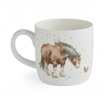 'Seite an Seite' Pferdebecher