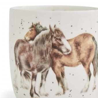 'Seite an Seite' Pferdebecher