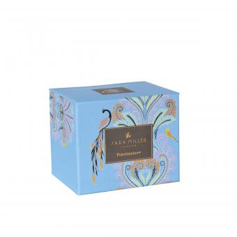 Sara Miller Geschenkartikel, Becher mit Pfauen-Filigranmuster