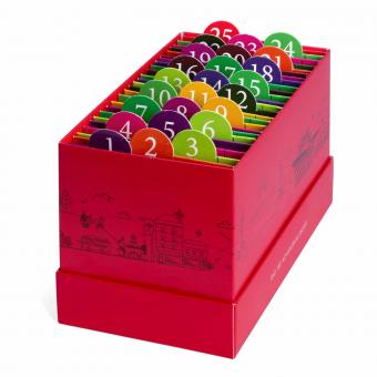 "Christmas Countdown" Tee Adventskalender, rot