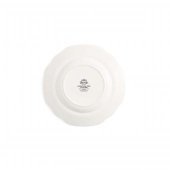 Christmas Tree Yuletide Scalloped Dresser Plate