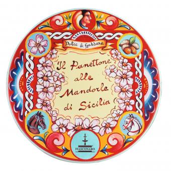 Panettone with Sicilian almonds DG