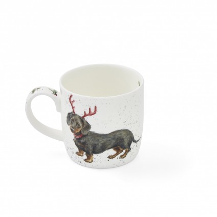 Dachschund Through The Snow Mug