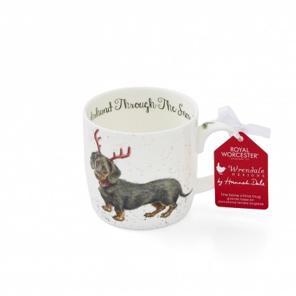 Dachschund Through The Snow Mug