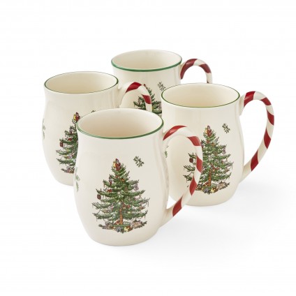 Mug with Peppermint Handles