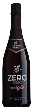 Non-alcoholic sparkling wine from Cipriani, rosé