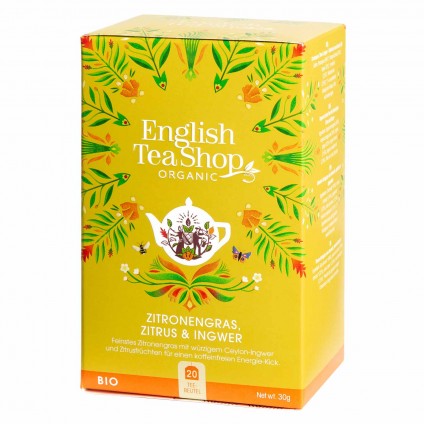 Organic Lemongrass, Lemon & Ginger