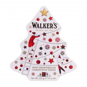 Christmas Tree“ Mini Shortbread Trees 225g – Tin