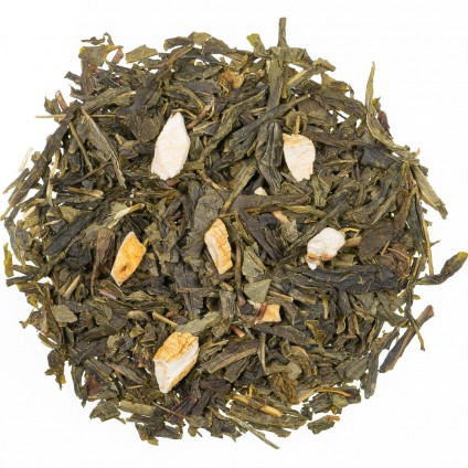 Green tea with ginseng natural