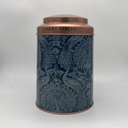 Laura Ashley Tin 12x18 cm Peacock Blue