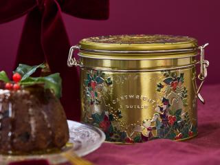 Merry Christmas Pudding in der Dose