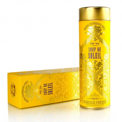MF Coup de Soleil Tea Gourmet black tea, hints of wild strawberry and caramel