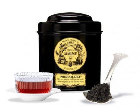 MF Paris Earl Grey Tee Schwarzer Tee, schimmernder Tee mit Bergamotte Royale