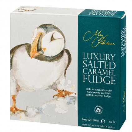 "Puffin" Salted Caramel Fudge