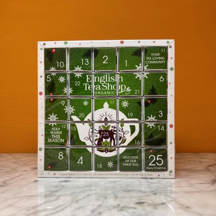 Tea Advent Calendar Chrismas Ornaments and 250g Fruit Tea